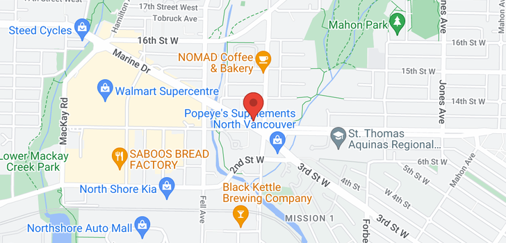 map of 121 723 W 3RD STREET